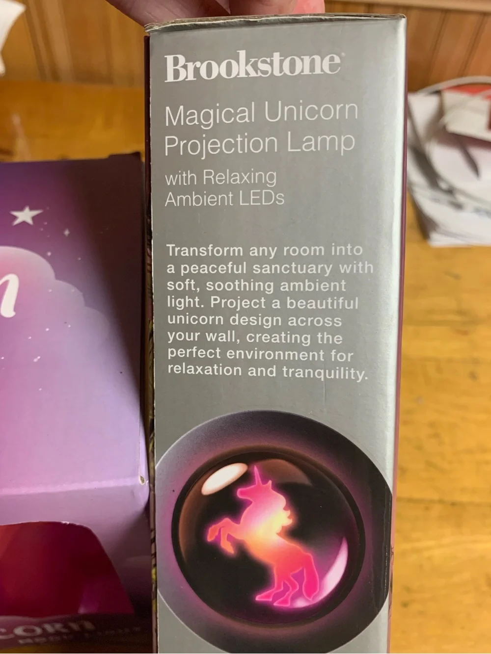 Brookstone unicorn projection